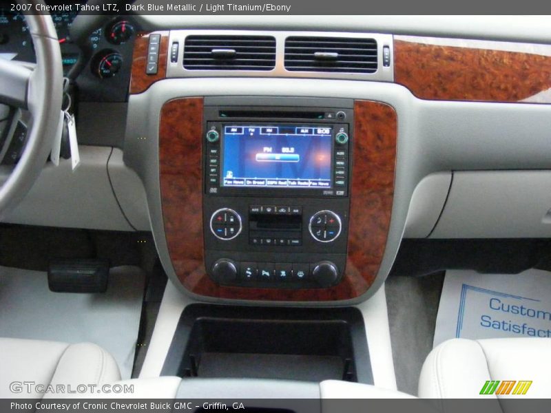 Dark Blue Metallic / Light Titanium/Ebony 2007 Chevrolet Tahoe LTZ