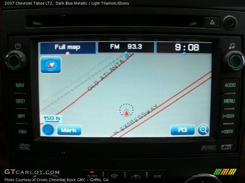 Dark Blue Metallic / Light Titanium/Ebony 2007 Chevrolet Tahoe LTZ