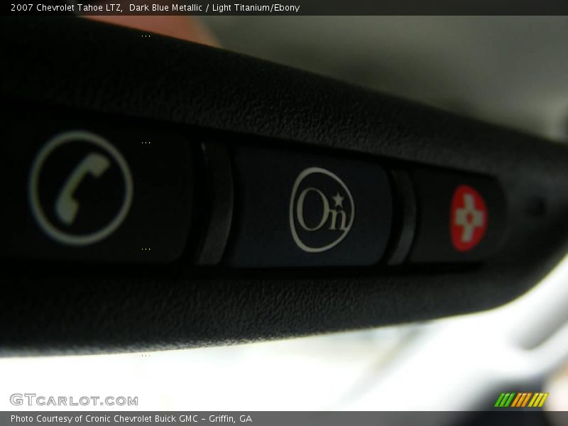 Dark Blue Metallic / Light Titanium/Ebony 2007 Chevrolet Tahoe LTZ