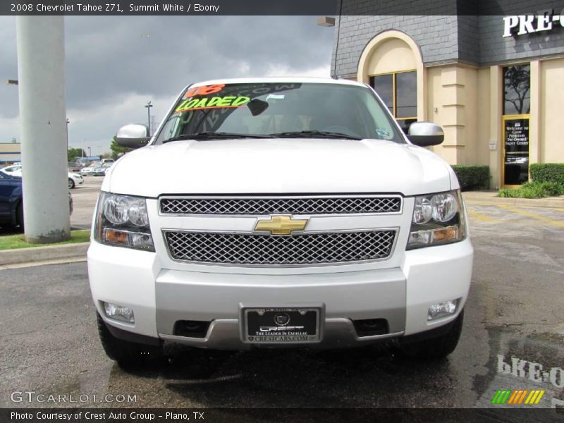 Summit White / Ebony 2008 Chevrolet Tahoe Z71