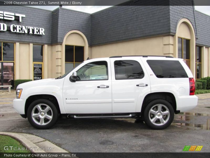 Summit White / Ebony 2008 Chevrolet Tahoe Z71