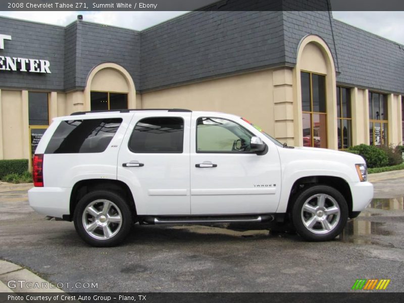 Summit White / Ebony 2008 Chevrolet Tahoe Z71