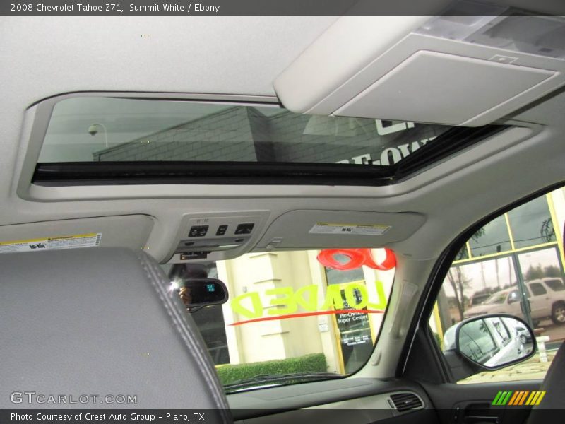 Summit White / Ebony 2008 Chevrolet Tahoe Z71