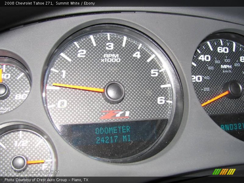 Summit White / Ebony 2008 Chevrolet Tahoe Z71