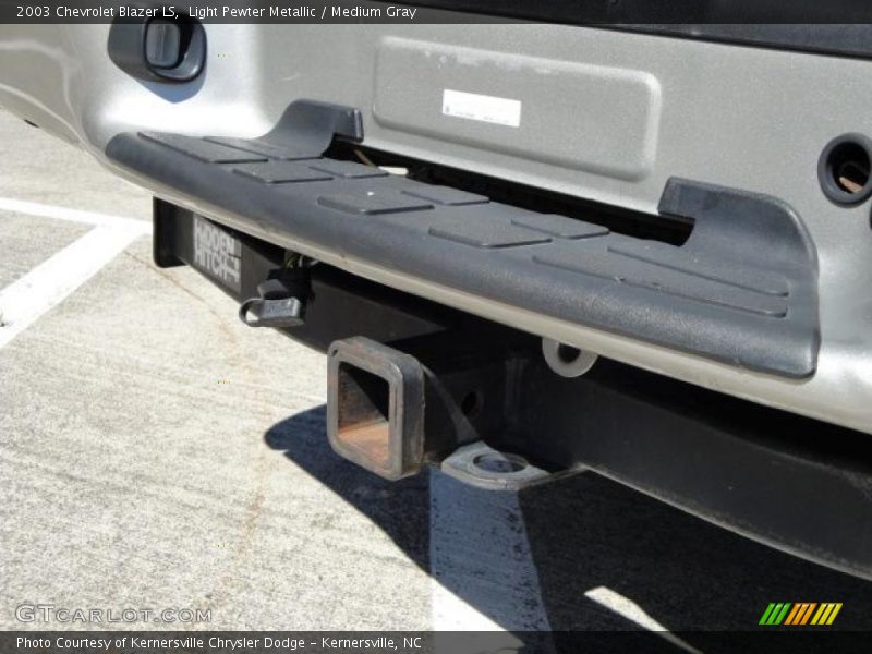 Light Pewter Metallic / Medium Gray 2003 Chevrolet Blazer LS