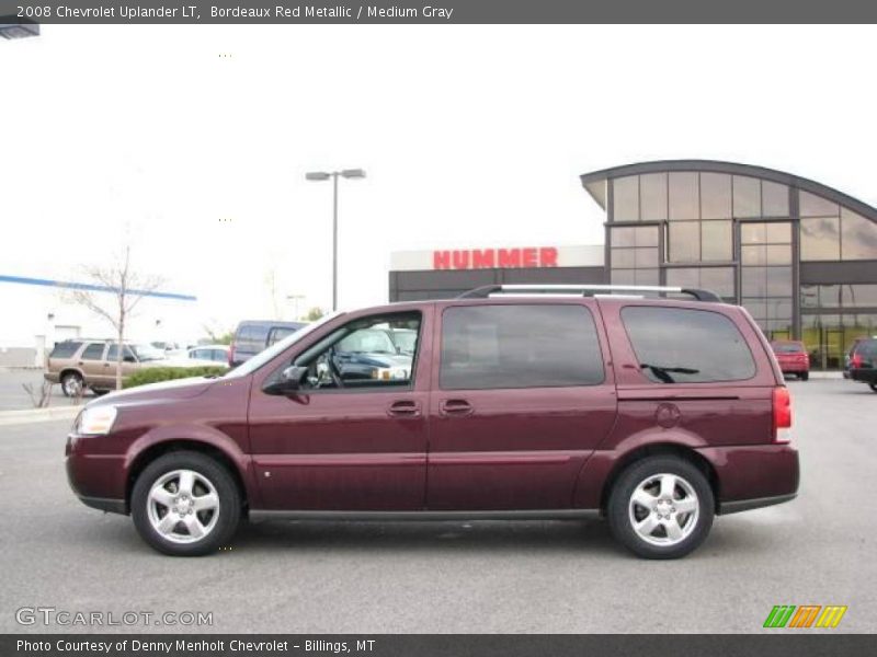 Bordeaux Red Metallic / Medium Gray 2008 Chevrolet Uplander LT