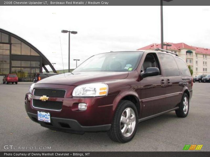 Bordeaux Red Metallic / Medium Gray 2008 Chevrolet Uplander LT