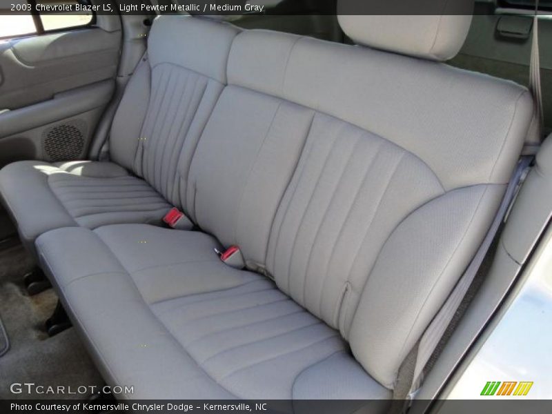 Light Pewter Metallic / Medium Gray 2003 Chevrolet Blazer LS