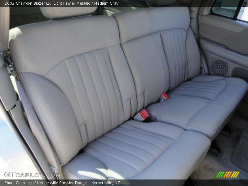 Light Pewter Metallic / Medium Gray 2003 Chevrolet Blazer LS