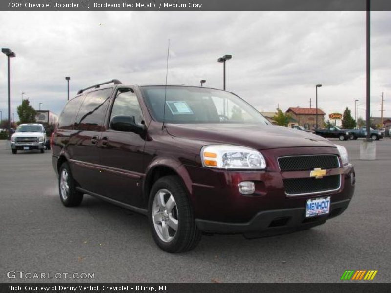 Bordeaux Red Metallic / Medium Gray 2008 Chevrolet Uplander LT