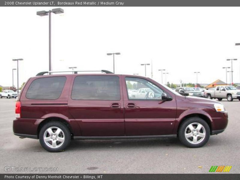 Bordeaux Red Metallic / Medium Gray 2008 Chevrolet Uplander LT