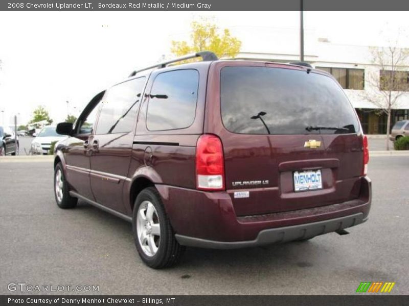 Bordeaux Red Metallic / Medium Gray 2008 Chevrolet Uplander LT