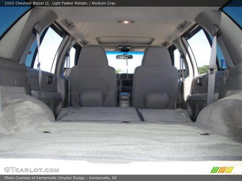 Light Pewter Metallic / Medium Gray 2003 Chevrolet Blazer LS