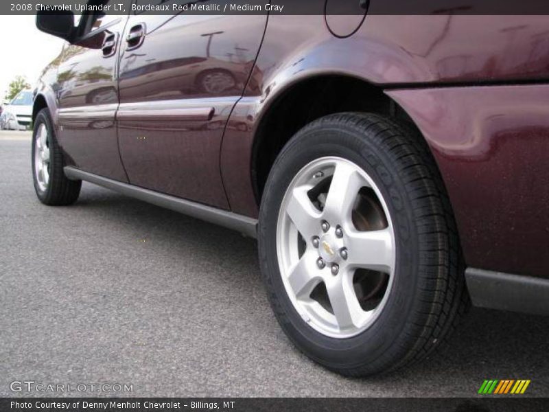 Bordeaux Red Metallic / Medium Gray 2008 Chevrolet Uplander LT