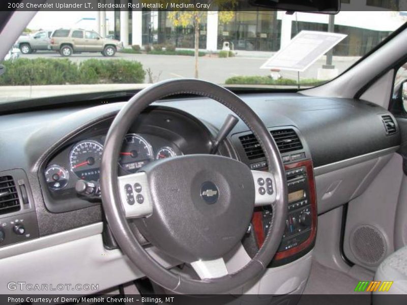 Bordeaux Red Metallic / Medium Gray 2008 Chevrolet Uplander LT