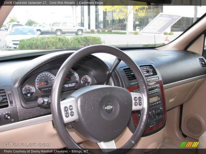 Gold Mist Metallic / Cashmere Beige 2008 Chevrolet Uplander LT