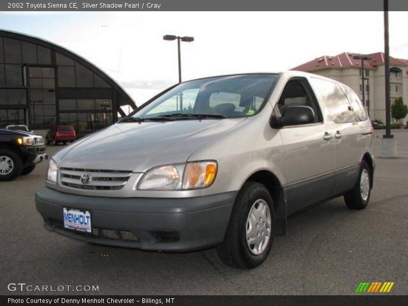 Silver Shadow Pearl / Gray 2002 Toyota Sienna CE