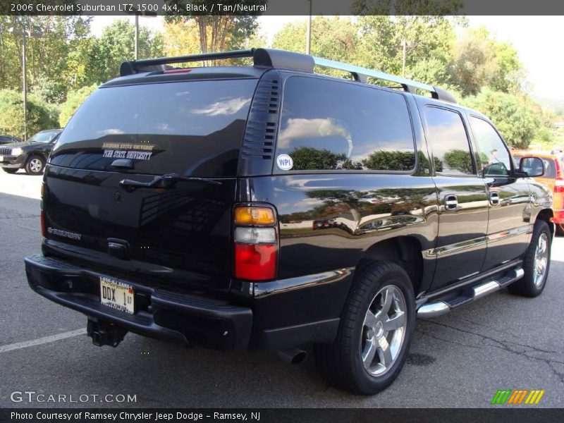 Black / Tan/Neutral 2006 Chevrolet Suburban LTZ 1500 4x4