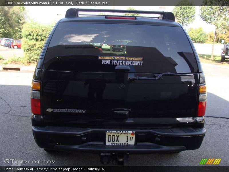 Black / Tan/Neutral 2006 Chevrolet Suburban LTZ 1500 4x4