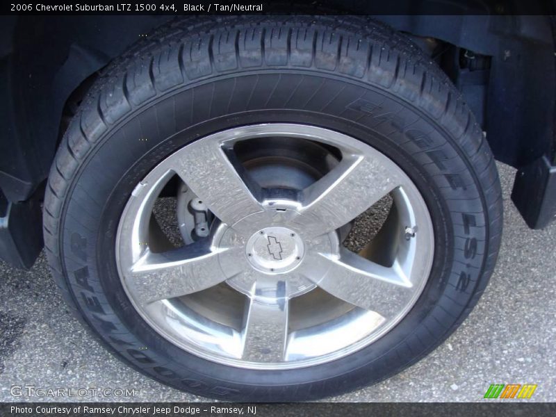 Black / Tan/Neutral 2006 Chevrolet Suburban LTZ 1500 4x4