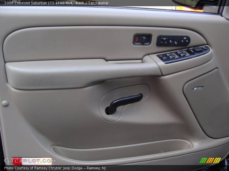 Black / Tan/Neutral 2006 Chevrolet Suburban LTZ 1500 4x4
