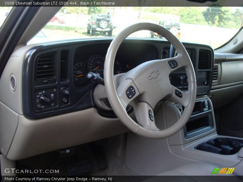 Black / Tan/Neutral 2006 Chevrolet Suburban LTZ 1500 4x4