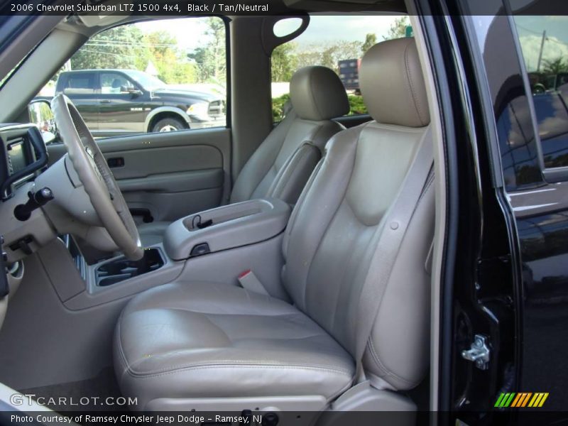 Black / Tan/Neutral 2006 Chevrolet Suburban LTZ 1500 4x4