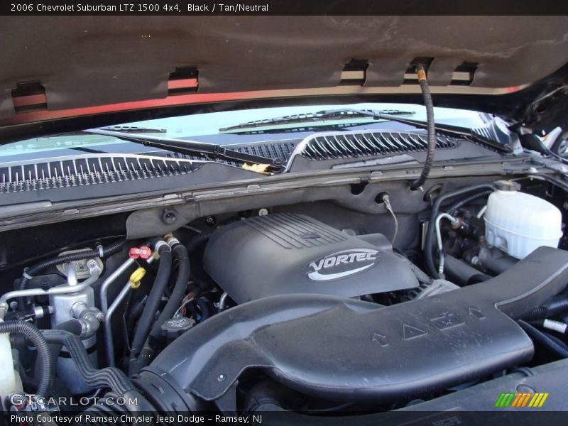 Black / Tan/Neutral 2006 Chevrolet Suburban LTZ 1500 4x4