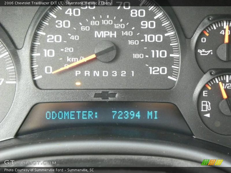 Silverstone Metallic / Ebony 2006 Chevrolet TrailBlazer EXT LT