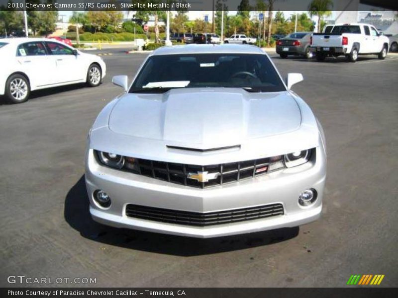 Silver Ice Metallic / Black 2010 Chevrolet Camaro SS/RS Coupe