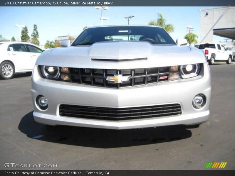 Silver Ice Metallic / Black 2010 Chevrolet Camaro SS/RS Coupe