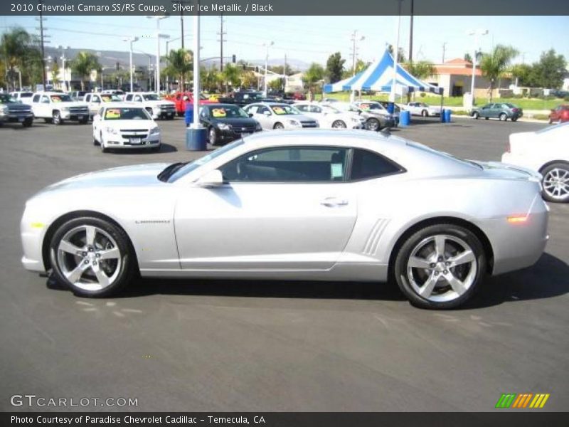 Silver Ice Metallic / Black 2010 Chevrolet Camaro SS/RS Coupe