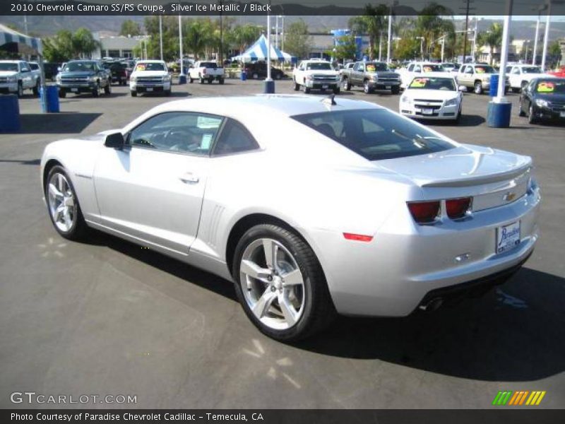 Silver Ice Metallic / Black 2010 Chevrolet Camaro SS/RS Coupe