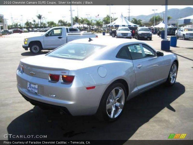 Silver Ice Metallic / Black 2010 Chevrolet Camaro SS/RS Coupe