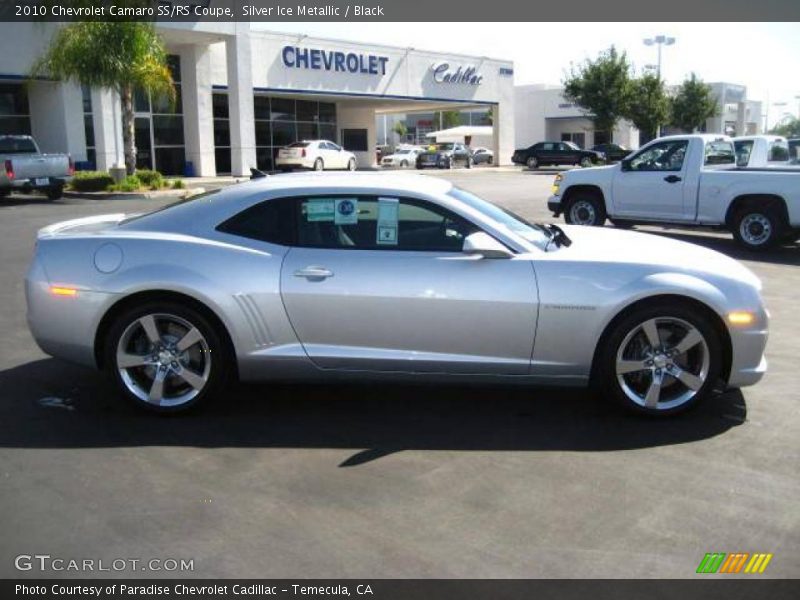 Silver Ice Metallic / Black 2010 Chevrolet Camaro SS/RS Coupe