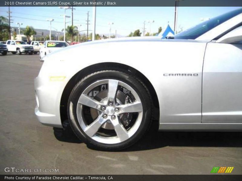 Silver Ice Metallic / Black 2010 Chevrolet Camaro SS/RS Coupe