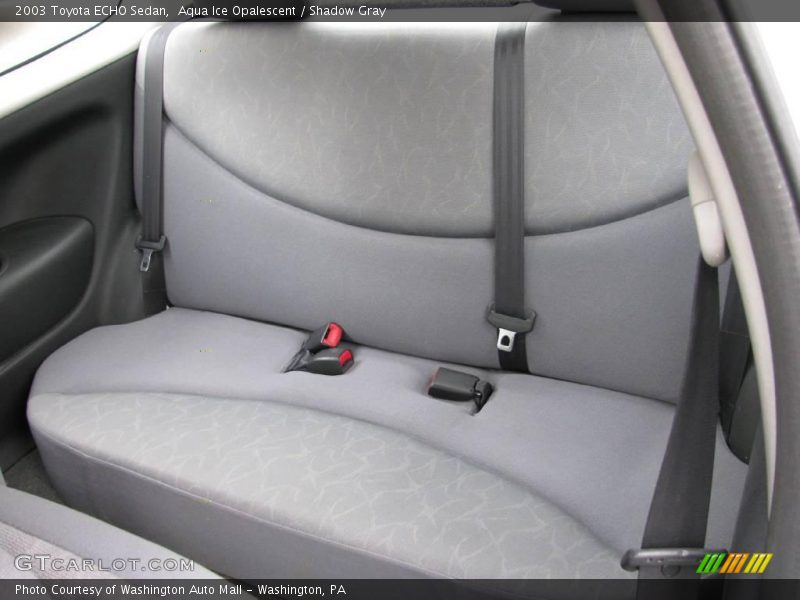 Aqua Ice Opalescent / Shadow Gray 2003 Toyota ECHO Sedan