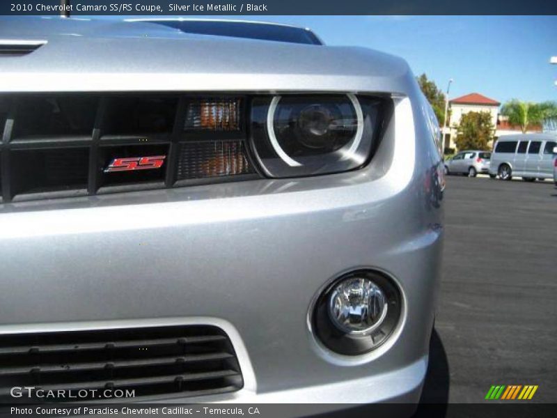 Silver Ice Metallic / Black 2010 Chevrolet Camaro SS/RS Coupe