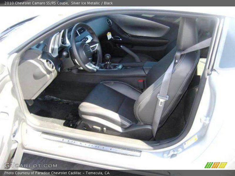 Silver Ice Metallic / Black 2010 Chevrolet Camaro SS/RS Coupe