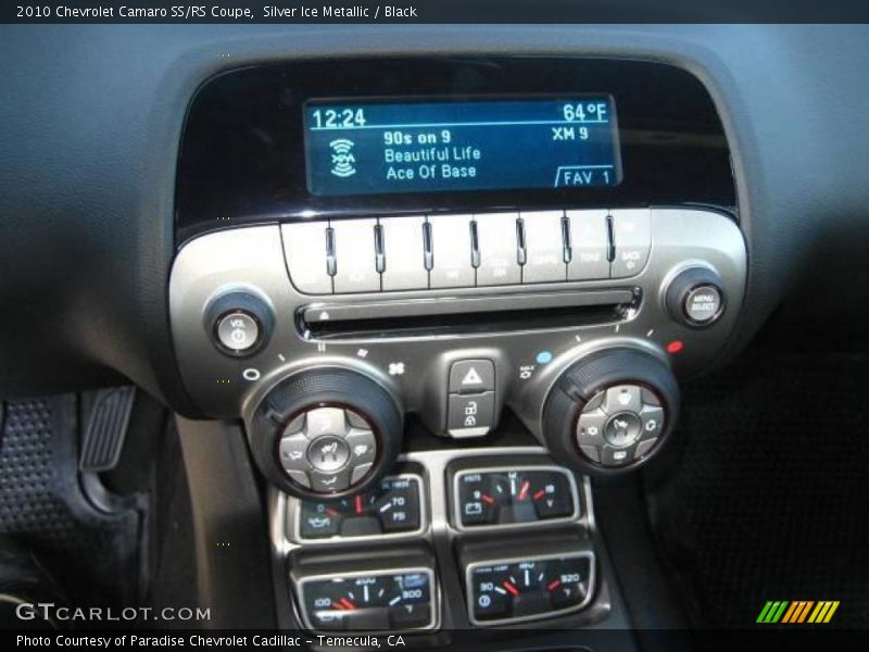 Silver Ice Metallic / Black 2010 Chevrolet Camaro SS/RS Coupe