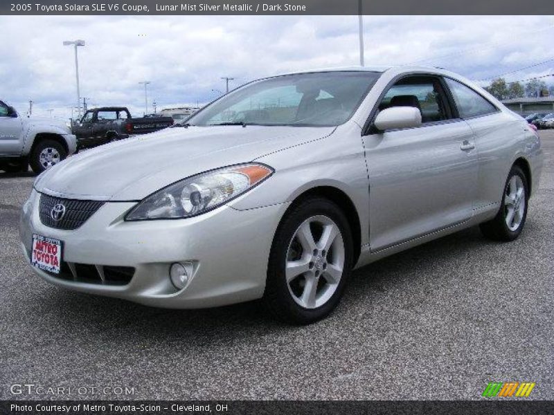 Lunar Mist Silver Metallic / Dark Stone 2005 Toyota Solara SLE V6 Coupe