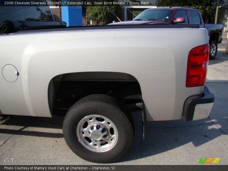 Silver Birch Metallic / Ebony Black 2008 Chevrolet Silverado 2500HD LT Extended Cab