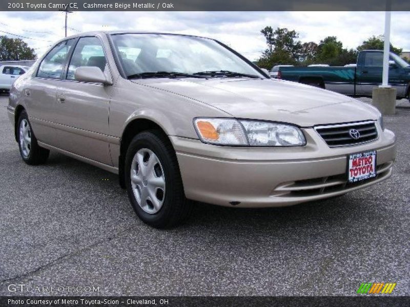 Cashmere Beige Metallic / Oak 2001 Toyota Camry CE