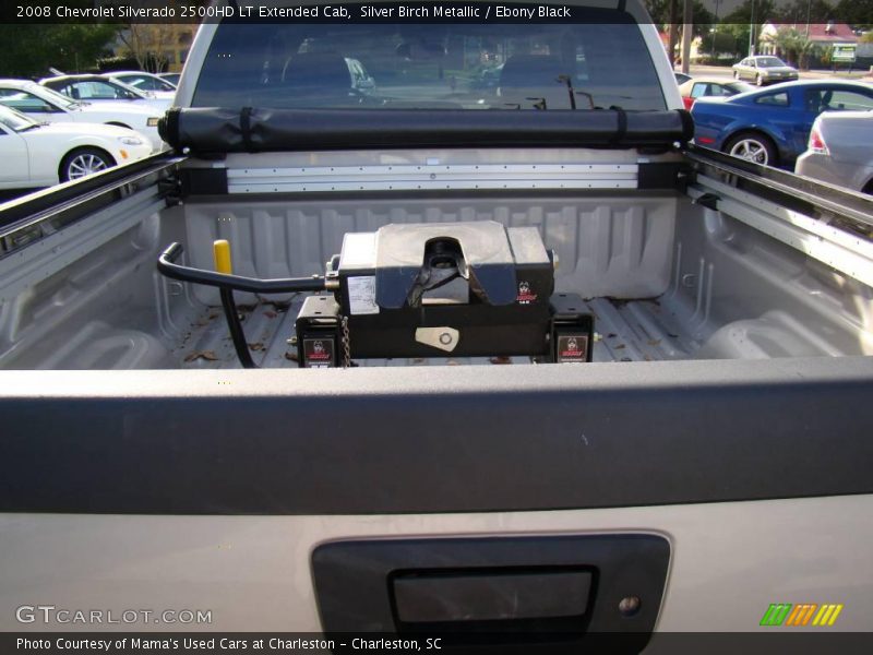 Silver Birch Metallic / Ebony Black 2008 Chevrolet Silverado 2500HD LT Extended Cab