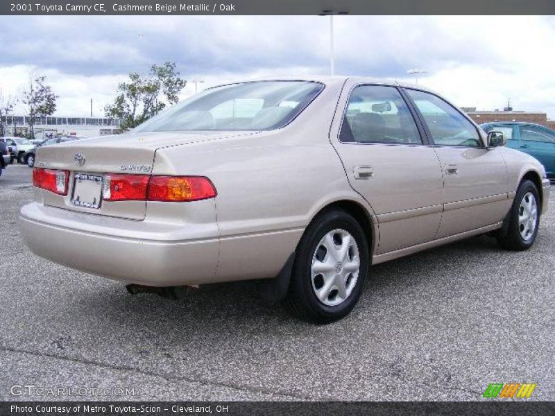 Cashmere Beige Metallic / Oak 2001 Toyota Camry CE