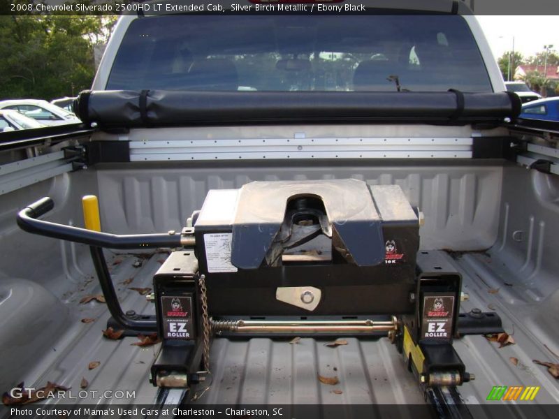 Silver Birch Metallic / Ebony Black 2008 Chevrolet Silverado 2500HD LT Extended Cab