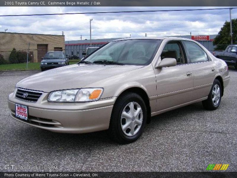 Cashmere Beige Metallic / Oak 2001 Toyota Camry CE