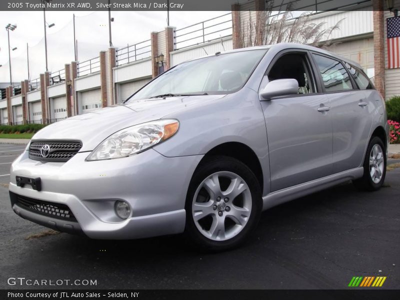 Silver Streak Mica / Dark Gray 2005 Toyota Matrix XR AWD