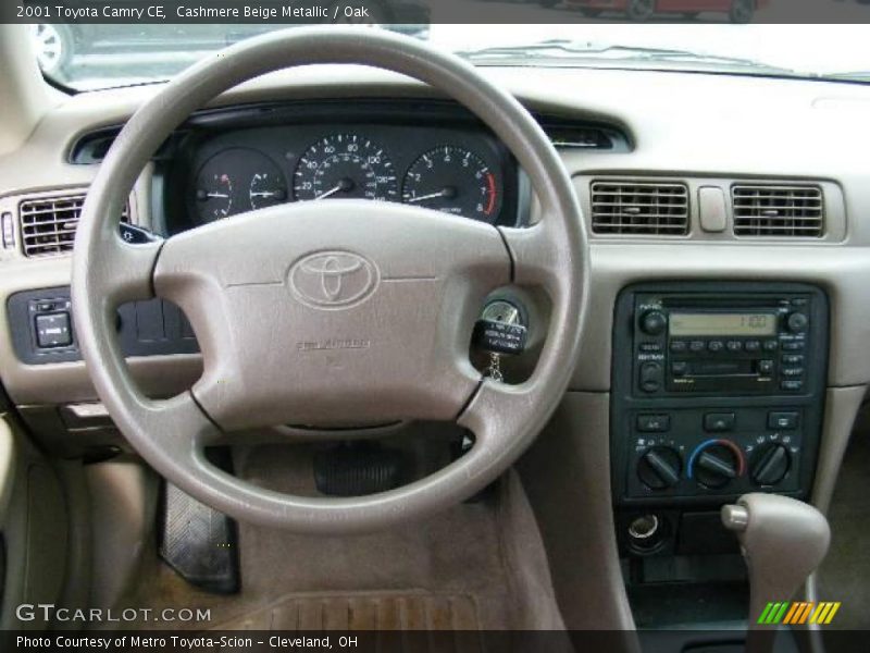 Cashmere Beige Metallic / Oak 2001 Toyota Camry CE