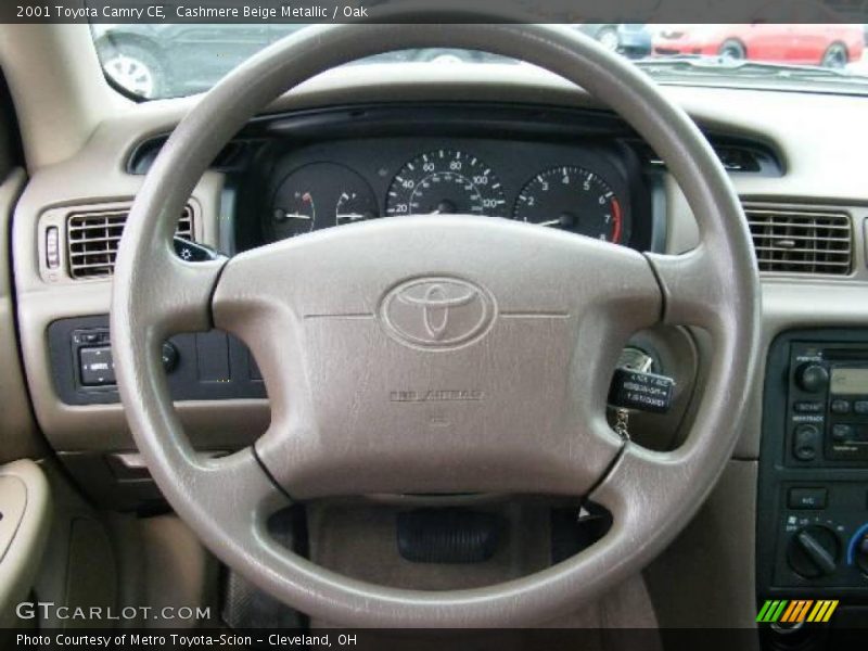 Cashmere Beige Metallic / Oak 2001 Toyota Camry CE